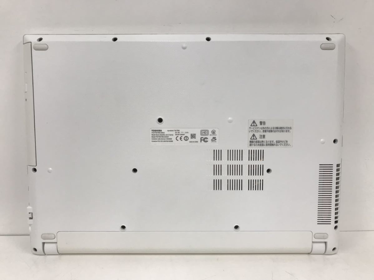 TOSHIBA 東芝dynabook T54/TWS PT54TWS-SWA3 Windows10Home Core i3