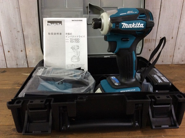 マキタ 充電式インパクトドライバ 18V makita未使用品マキタ『18V makita インパクトドライバ TD173DRGX 株式会社マキタ 未使用品 6.0Ah | makita訳あり未使用品マキタ『18V &frasl; ブルー MAKITA 18v（電動工具本体｜DIY・工具