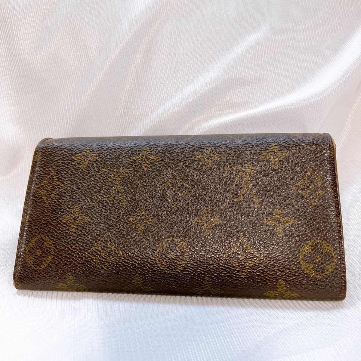 1円 売切 ルイ ヴィトン LOUIS VUITTON ポルトフォイユ サラ 旧型 長