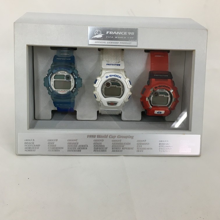 1630368】G-SHOCK FIFA WORLD CUP FRANCE 98 限定モデル 腕時計 ケース