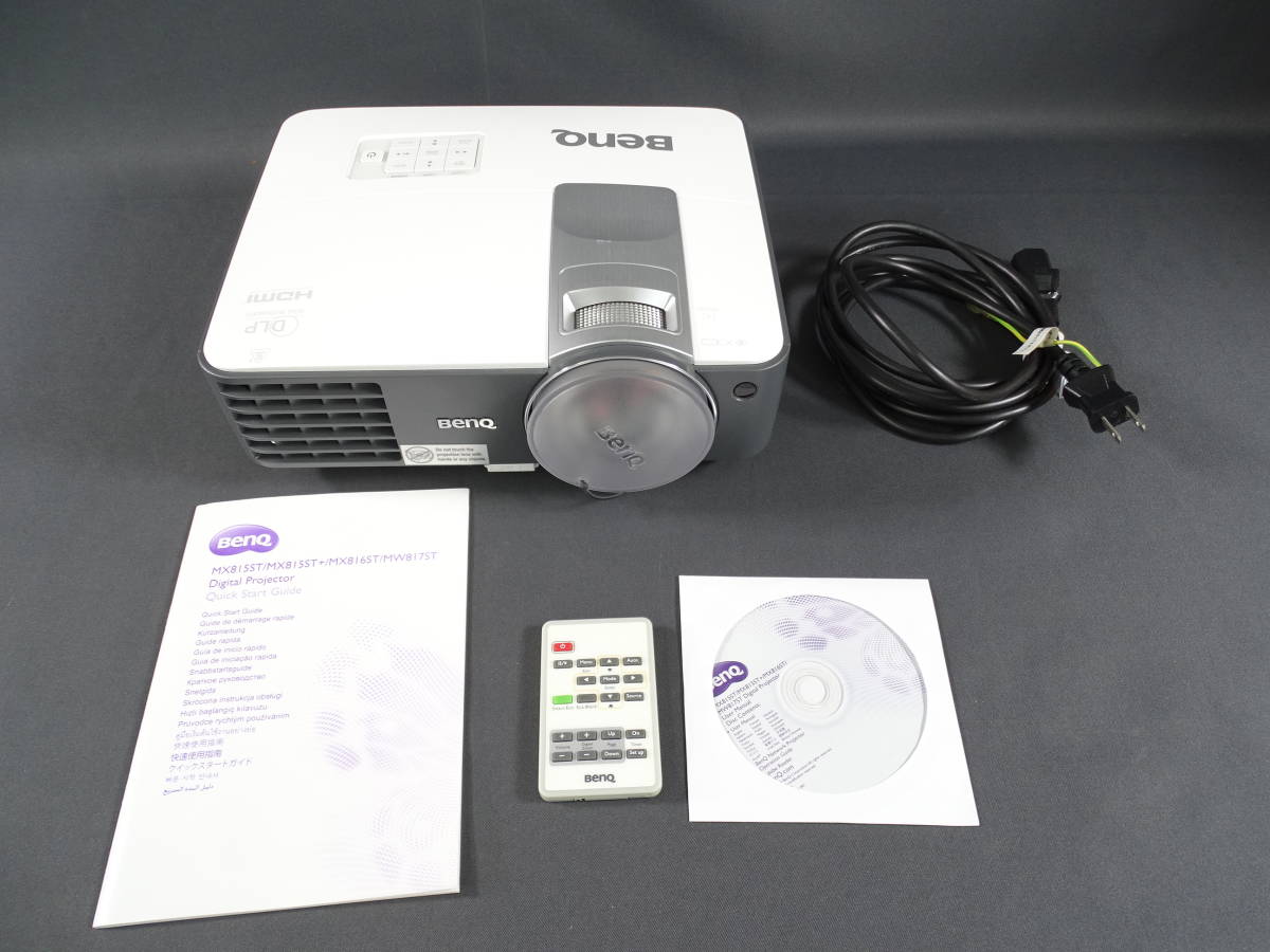  36/Д148 BenQ 超短焦点プロジェクター MW817ST 2013年製造 1280 x 800(本体)｜売買されたオークション情報、yahooの商品情報をアーカイブ公開 - オークファン 本体