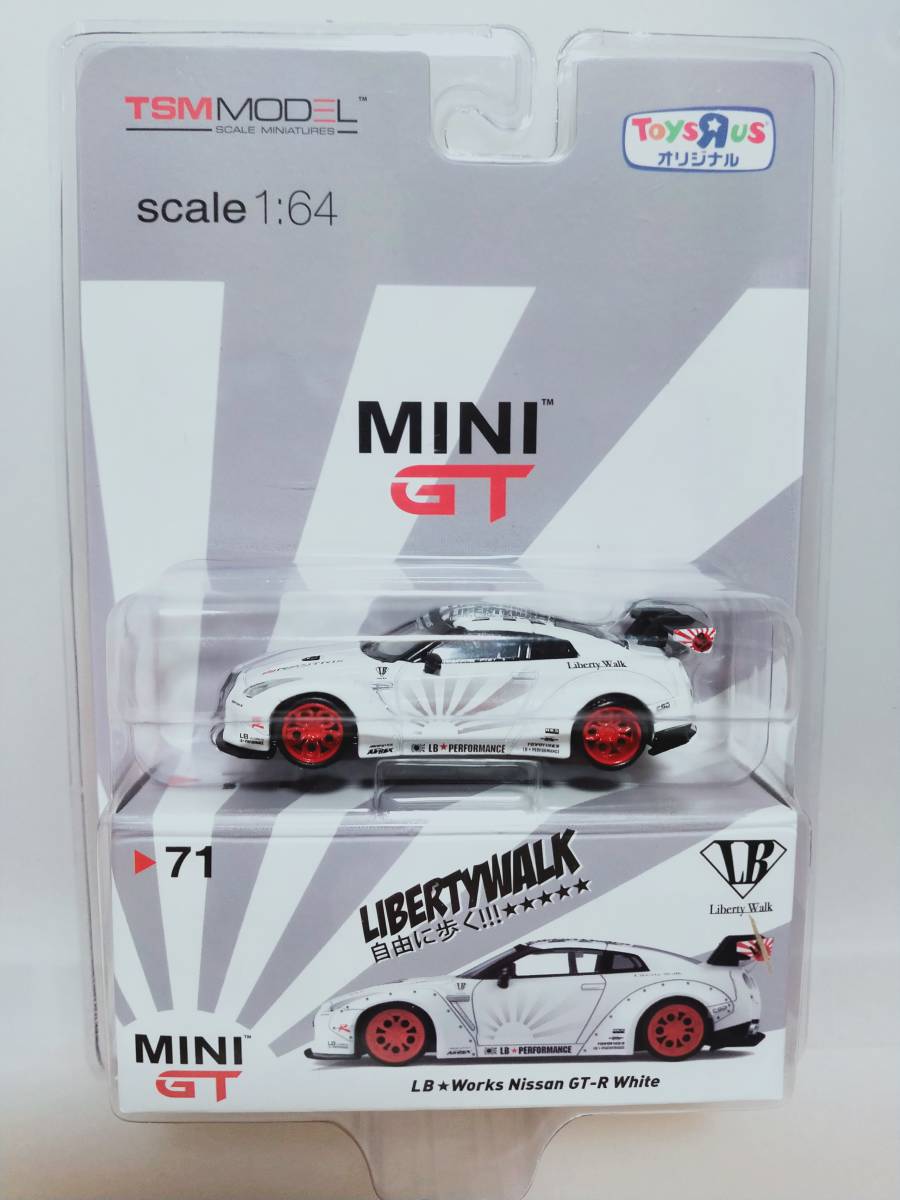 トイザらス限定 MINI GT LB☆Works Nissan GT-R white(乗用車)｜売買 