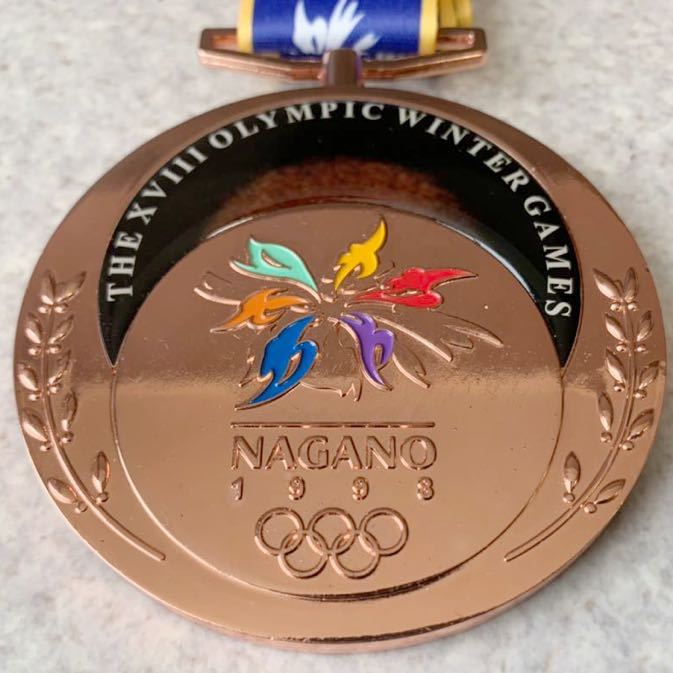 1円 送料無料 1998年 長野 オリンピック 銅メダル レプリカ NAGANO