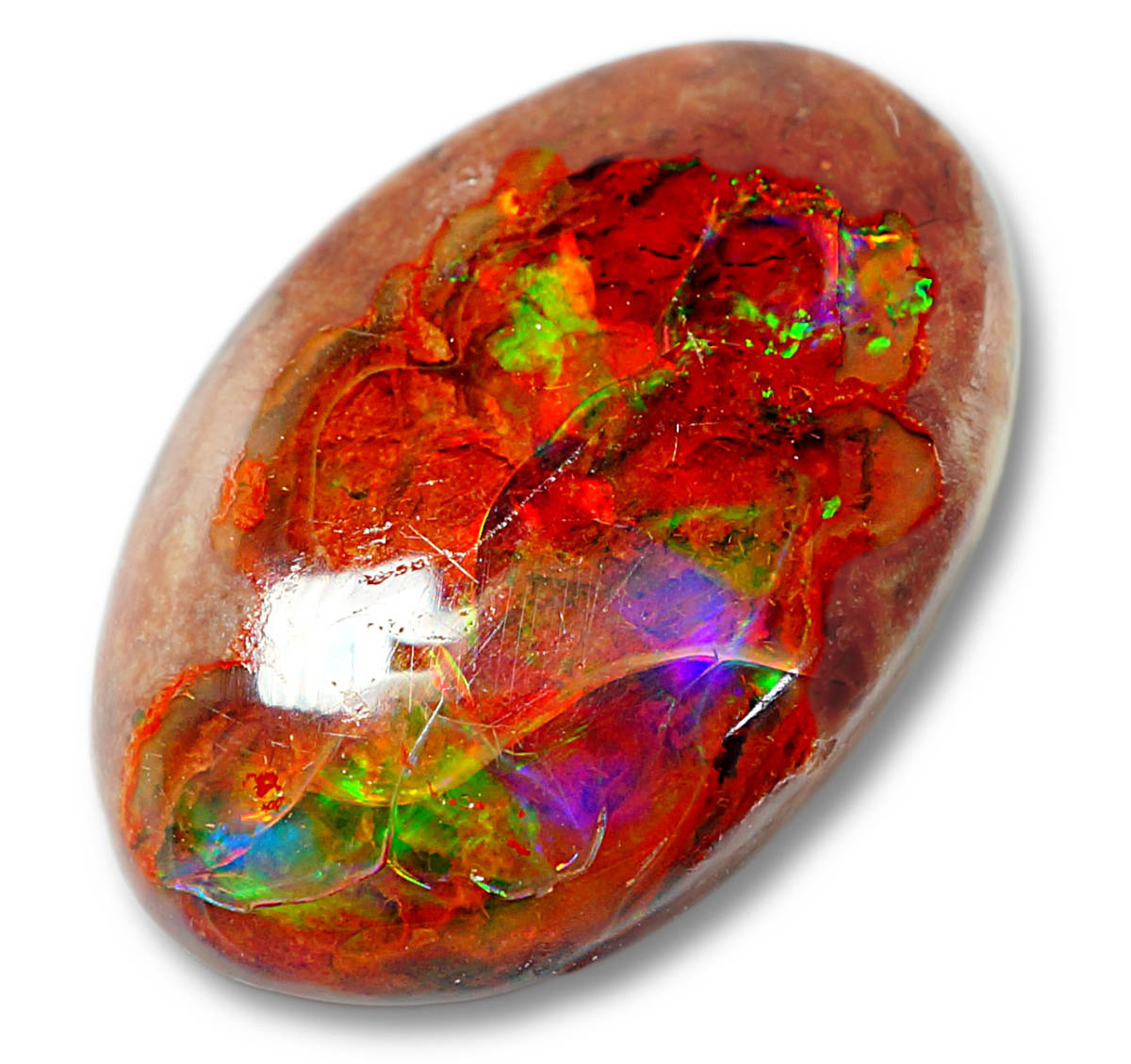 F☆天然カンテラオパール メキシコ産 8.15ct ルース 宝石 ジュエリー 