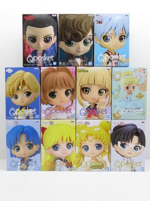 【新作入荷，セール】 n17950-ty 11個セット Qposket Disney ディズニー 黒子のバスケ STRANGER THINGS CCさくら 等 シンデレラ他 063-220512(コミック、アニメ)｜売買されたオークション情報、yahooの商品情報をアーカイブ公開 - その他