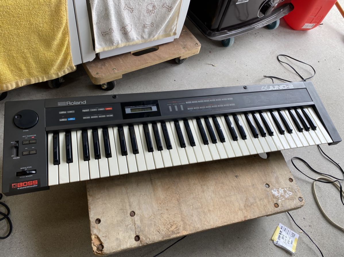 人気SALE，安い Roland アルファJUNO-2 シンセサイザー ローランド JU-2(ローランド)｜売買されたオークション情報、yahooの商品情報をアーカイブ公開 - オークファン ローランド