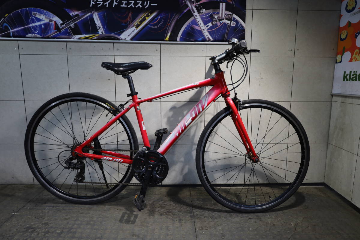 良品！サカモトSAKAMOTO air onエアーオン 700C アルミ 21速 430mm 