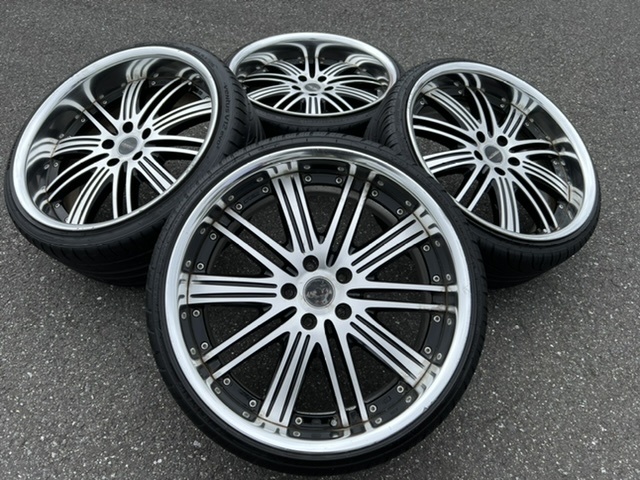 ホイール付タイヤ4本セット WORK VRF 20×9.5JJ+25 20×8.5JJ+30 245/30 