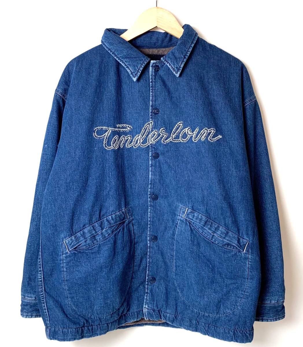 【最安値，爆買い】 正規品 TENDERLOIN 21AW DENIM BLANKET COACH JKT WASH テンダーロイン デニム ブランケット コーチジャケット ウォッシュ S(ジャケット、上着)｜売買されたオークション情報、yahooの商品情報をアーカイ 男性用