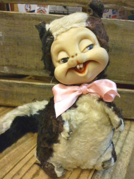 RUSHTON ラシュトン スカンク ぬいぐるみ ラバーフェイス アンティーク