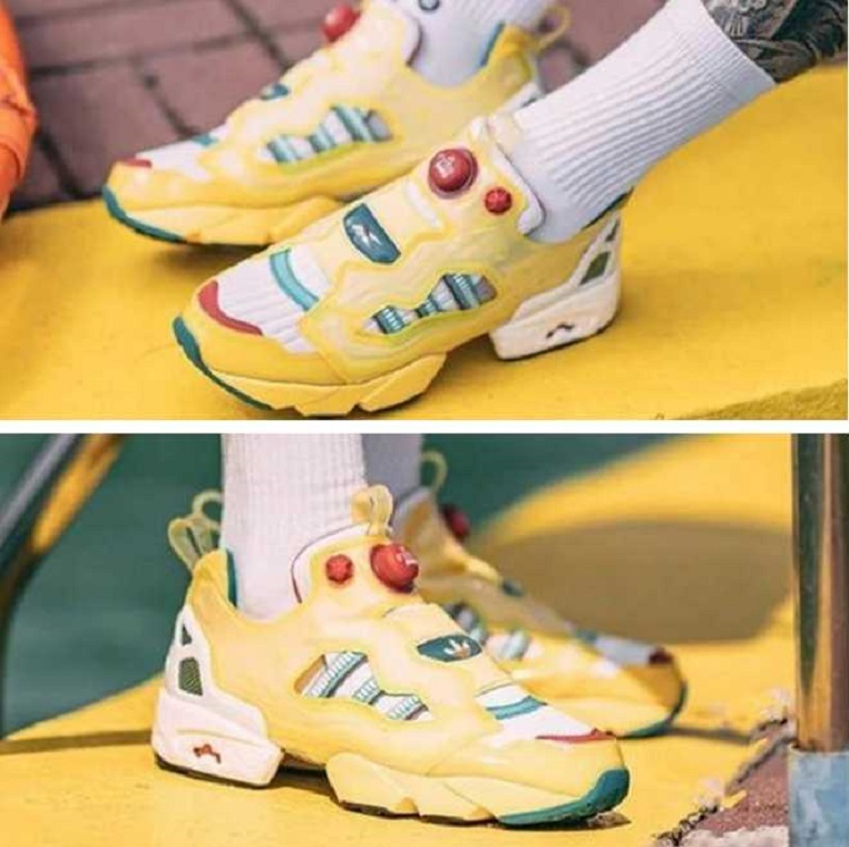 リーボック × アディダス ZX フューリー 26cm 定価24200円 イエロー