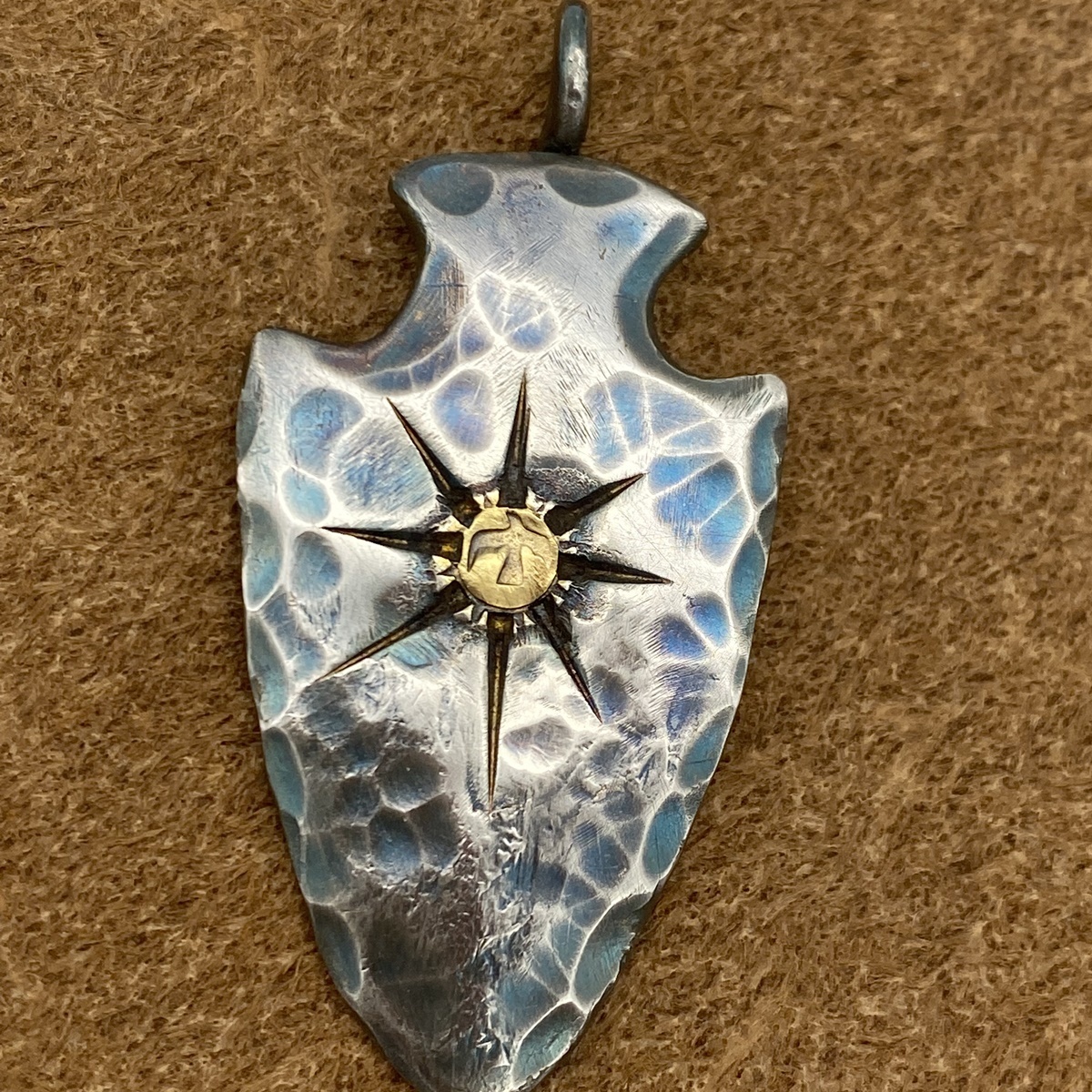 ゴローズ 8本彫り 金イーグルメタル ヤジリ 大サイズ オールド Goro 