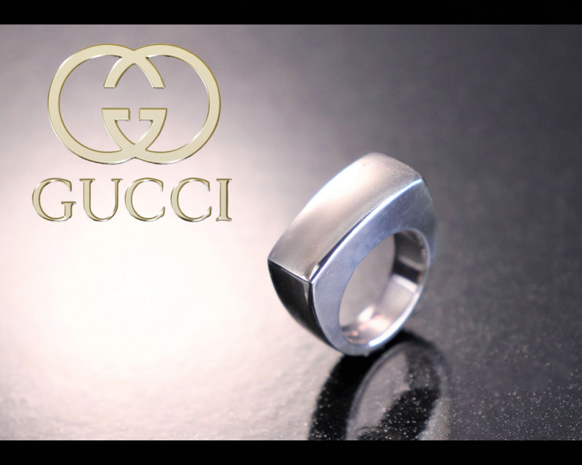 【人気セール，2026】 シルバー 925 / 22g GUCCI グッチ 14号 リング 銀製 指輪 内周り約55mm シルバーアクセサリー アクセサリー アクセ 000FKWY10(シルバー)｜売買されたオークション情報、yahooの商品情報をアーカイブ公 シルバー