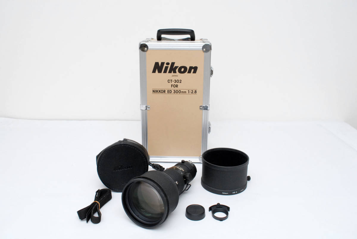 値下げ！ ★☆【美品】 Nikon NIKKOR Ai-S ED IF (NEW) 300mm F2.8 ニコン 単焦点 人気のサンニッパ ☆★#2850