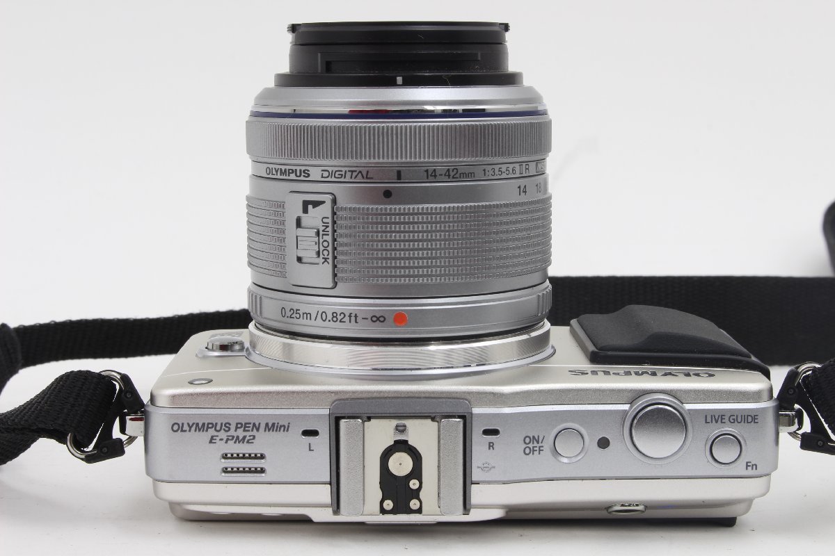 OLYMPUS◇ミラーレス一眼 PEN mini E-PM2 14-42㎜ 1：3.5-5.6◇A3803 