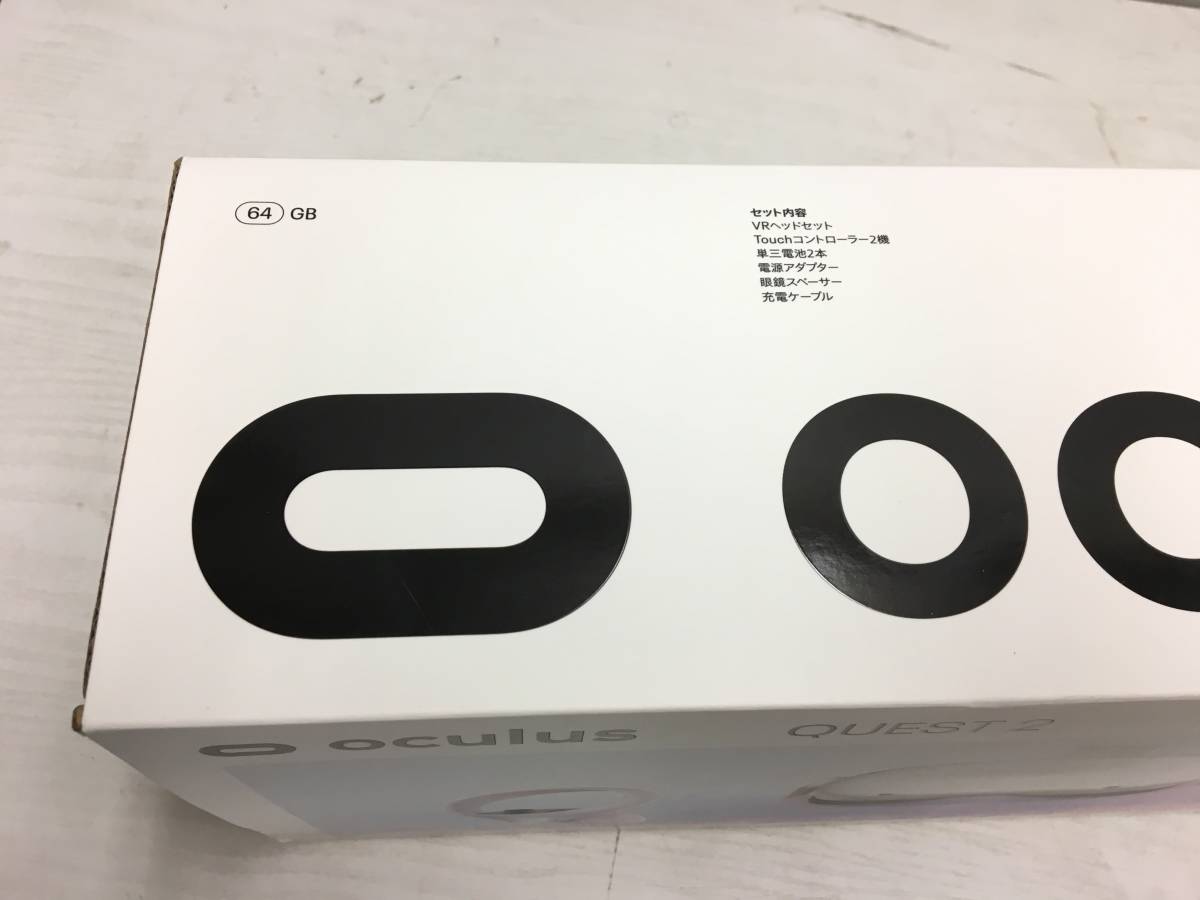 Oculus オキュラス Oculus Quest2 オキュラスクエスト2 64GB KW49CM VR 