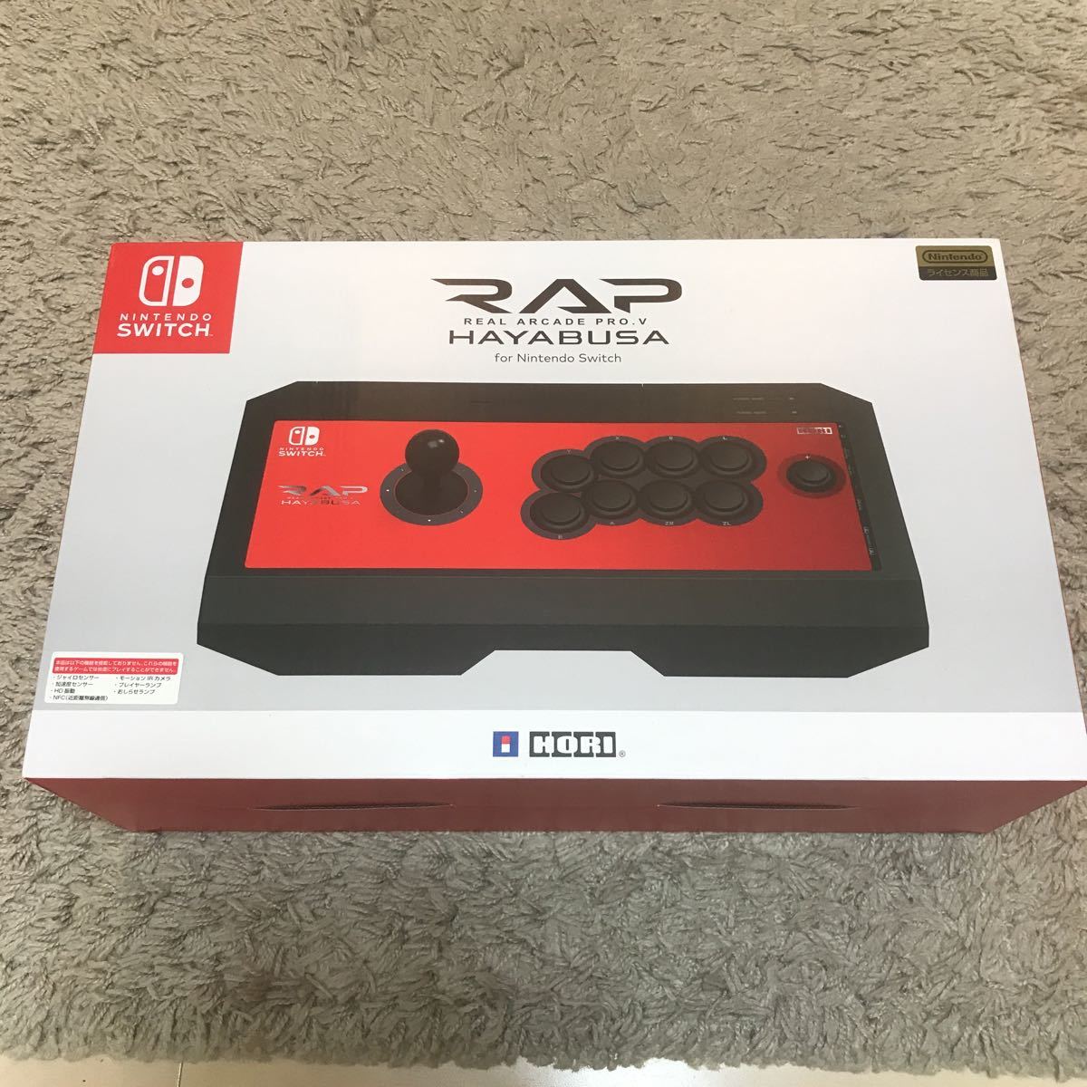 使用済み美品】 HORI ホリ リアルアーケードPro HAYABUSA RAP アケコン 