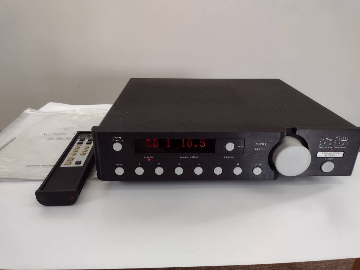 UC108 中古 マークレビンソン Marklevinson アンプ 86280-0W290