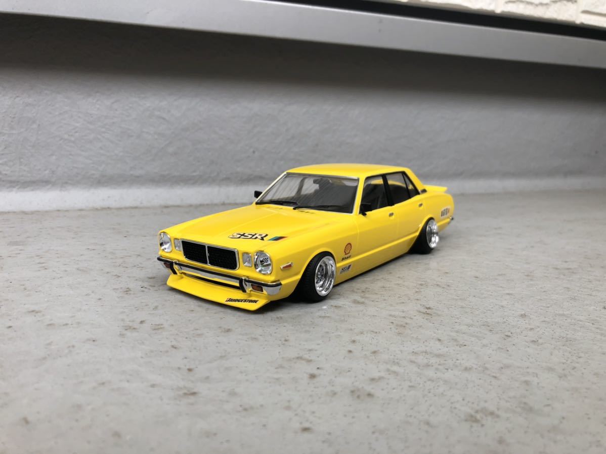 フジミ製、41マークⅡ、4枚、完成品！！1/24、福岡仕様、旧車、SSR 