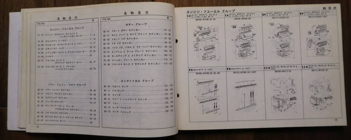 ランクル60 トヨタ ランドクルーザー パーツカタログ BJ60 BJ61 HJ60 