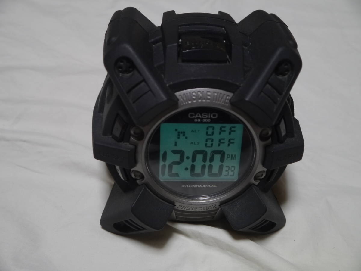 中古 CASIO カシオ GQ-300 MUSCLE TIME マッスルタイム CASIO G-SHOCK