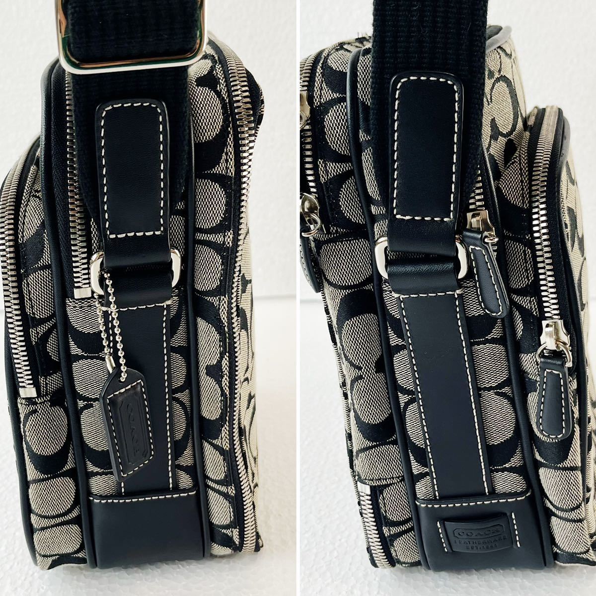 1円〜【未使用級!!】COACH コーチ 4270 ロゴ シグネチャー キャンバス