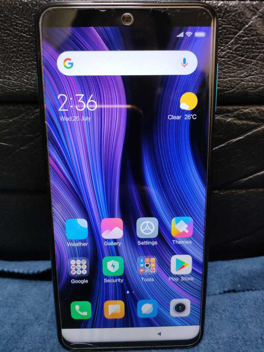 SIMフリー Redmi Note 9s オーロラブルー 美品 Redmi Note Xiaomi 極美