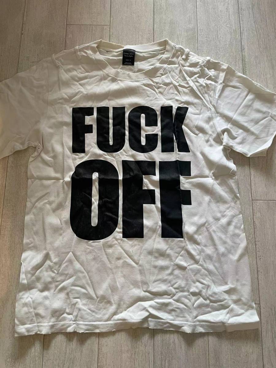 NUMBER (N)INE ナンバーナイン fuck off Tシャツ STUPID TEE 2 (2