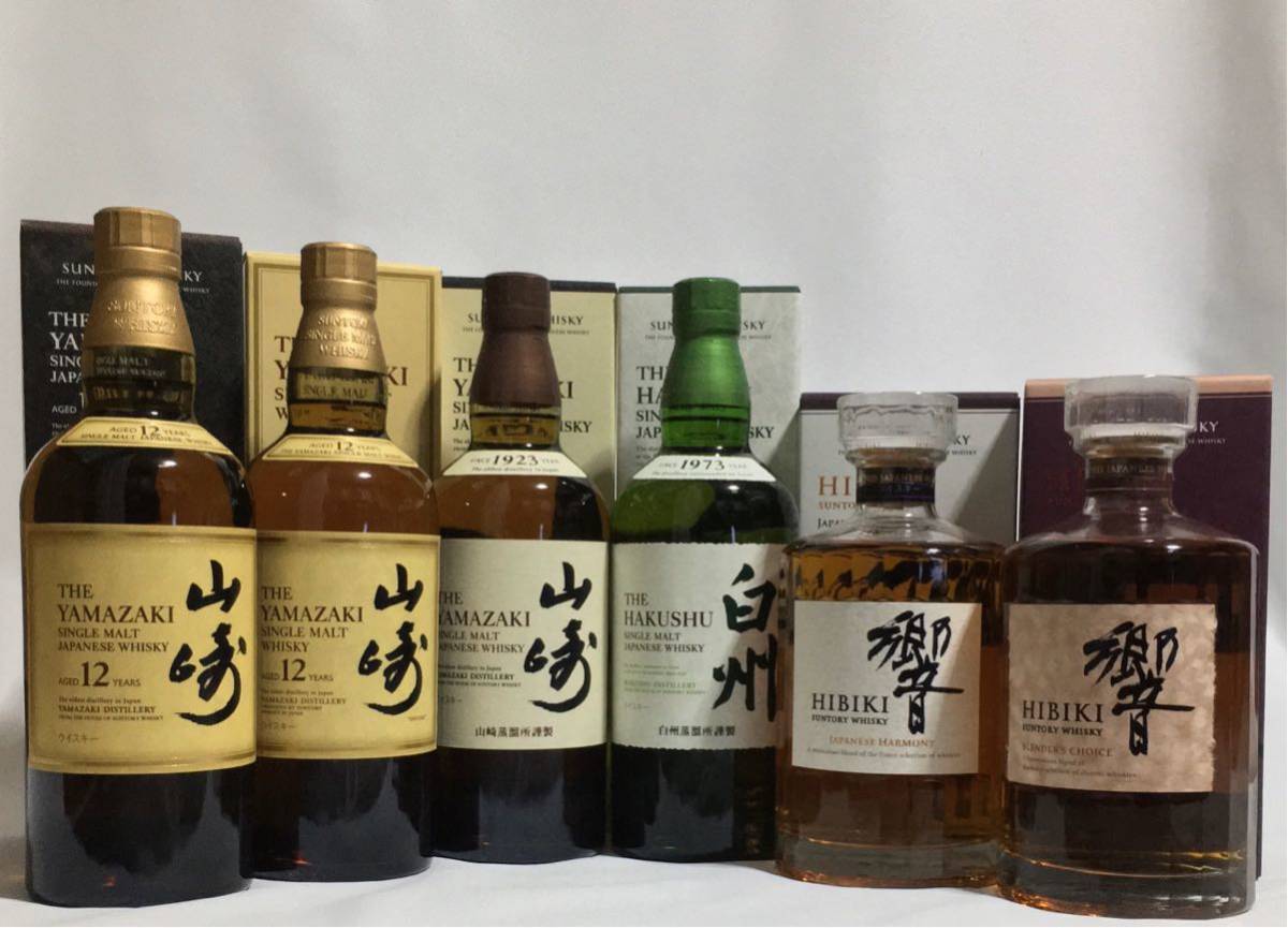 新品・未開封】白州NV&響JH& 山崎NV合計6本セット専用箱入り 楽天市場