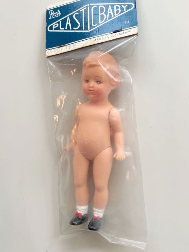 ビンテージドール ドイツのPreh Werke社のリジードール Plastic Baby