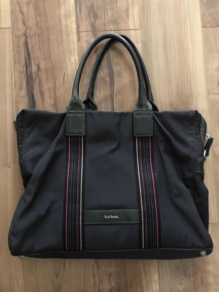ポールスミス トートバッグ ビジネスバッグ ブラック トートバッグ
