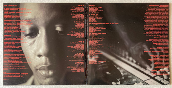 DJ Quik Trauma TRAUMA 2LP Music QUIK .com – INSTRUMENTALS | RED LP