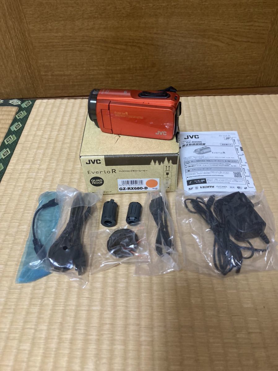 JVC デジタルビデオカメラ GZ-RX680-D GZ-RX680-D JVC R 3泊4日～