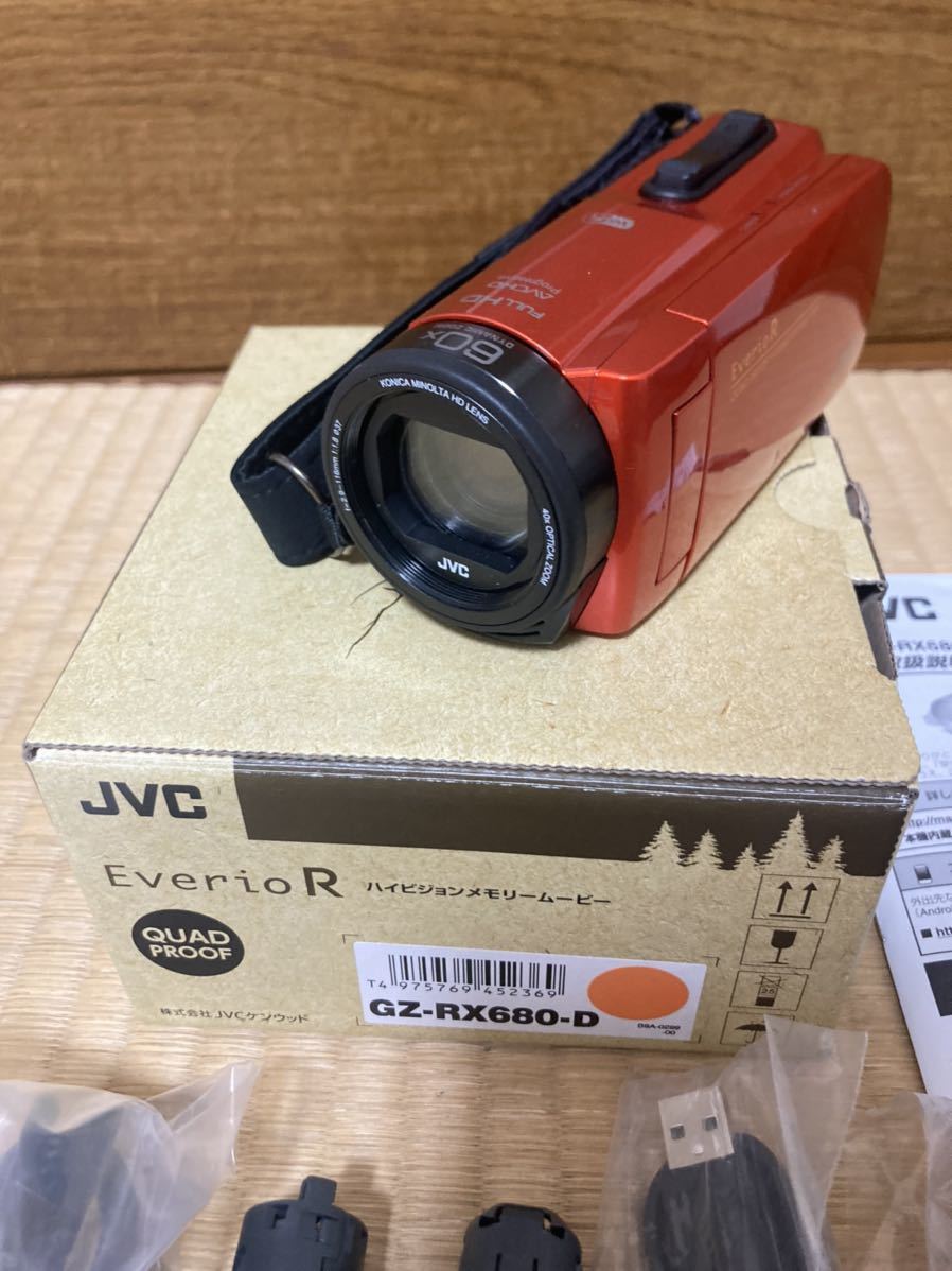 JVC デジタルビデオカメラ GZ-RX680-D GZ-RX680-D JVC R 3泊4日～