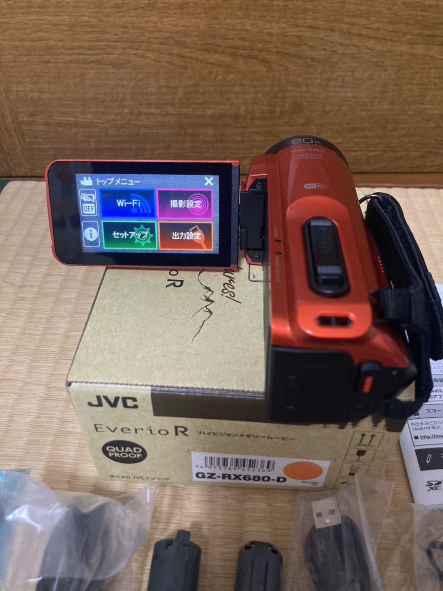 JVC デジタルビデオカメラ GZ-RX680-D GZ-RX680-D JVC R 3泊4日～