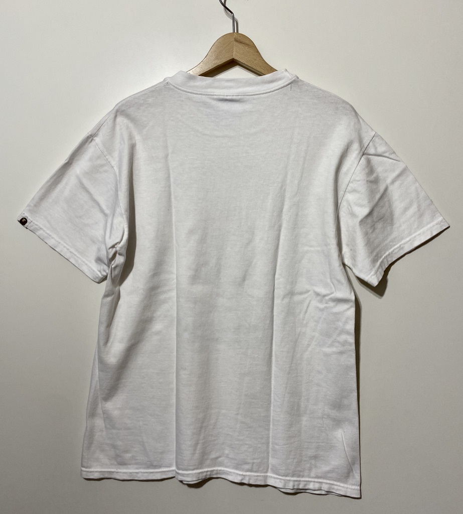 90's 初期 ビンテージ☆A BATHING APE エイプ BUSY WORKS 半袖Tシャツ
