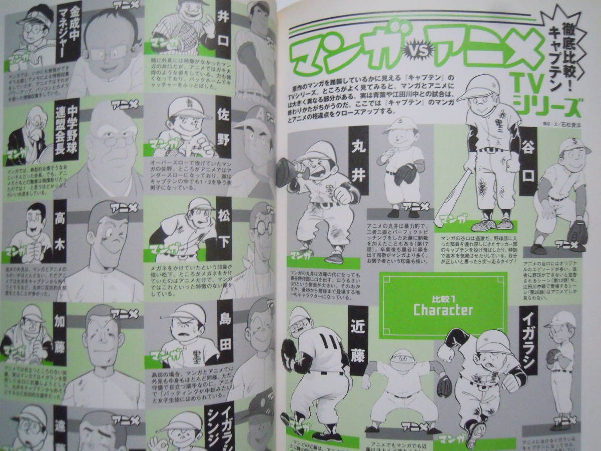 キャプテンperfect Book 別冊宝島2 ちばてつやが語る弟ちばあきお Tvテレビアニメ マンガ 昭和中学野球部漫画 墨谷二中 キャラクター図鑑 作品ガイド 売買されたオークション情報 Yahooの商品情報をアーカイブ公開 オークファン Aucfan Com