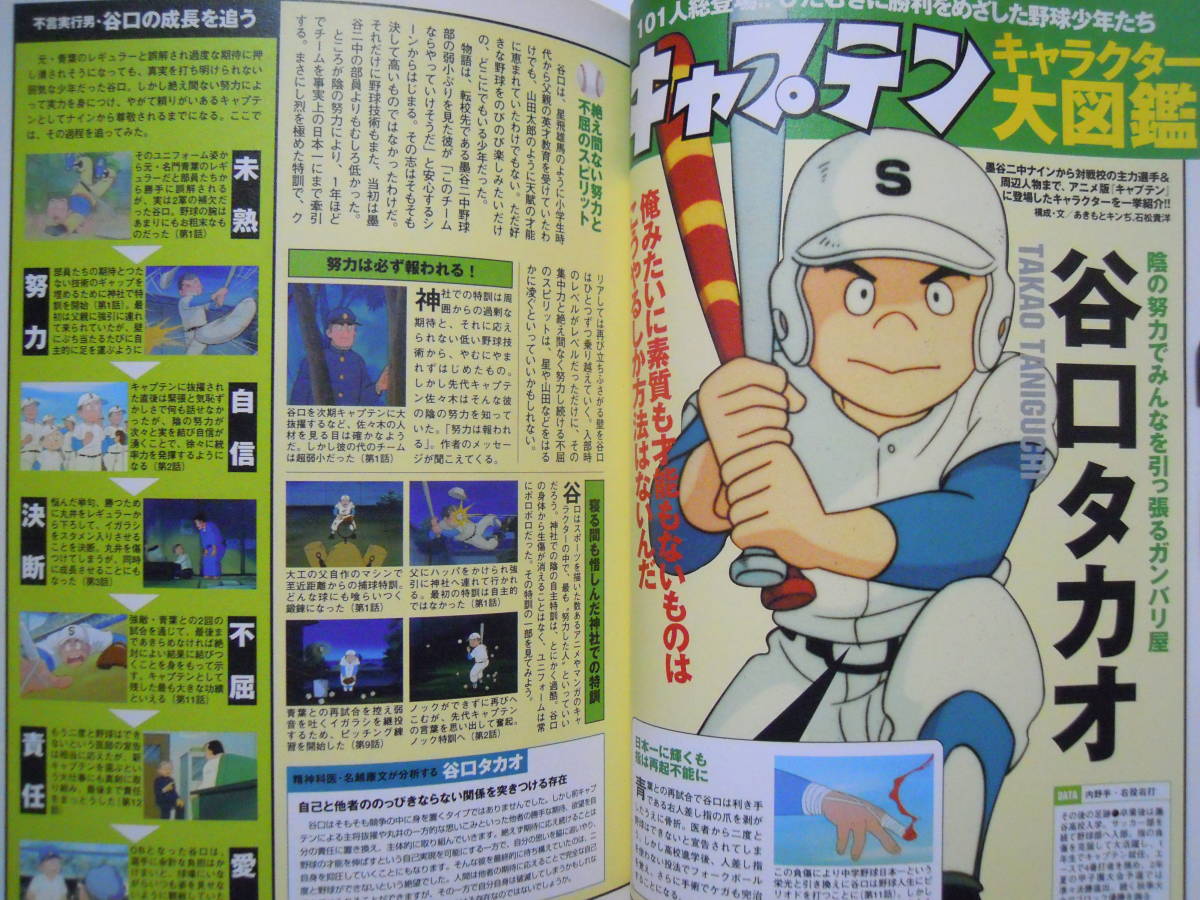 キャプテンperfect Book 別冊宝島2 ちばてつやが語る弟ちばあきお Tvテレビアニメ マンガ 昭和中学野球部漫画 墨谷二中 キャラクター図鑑 作品ガイド 売買されたオークション情報 Yahooの商品情報をアーカイブ公開 オークファン Aucfan Com