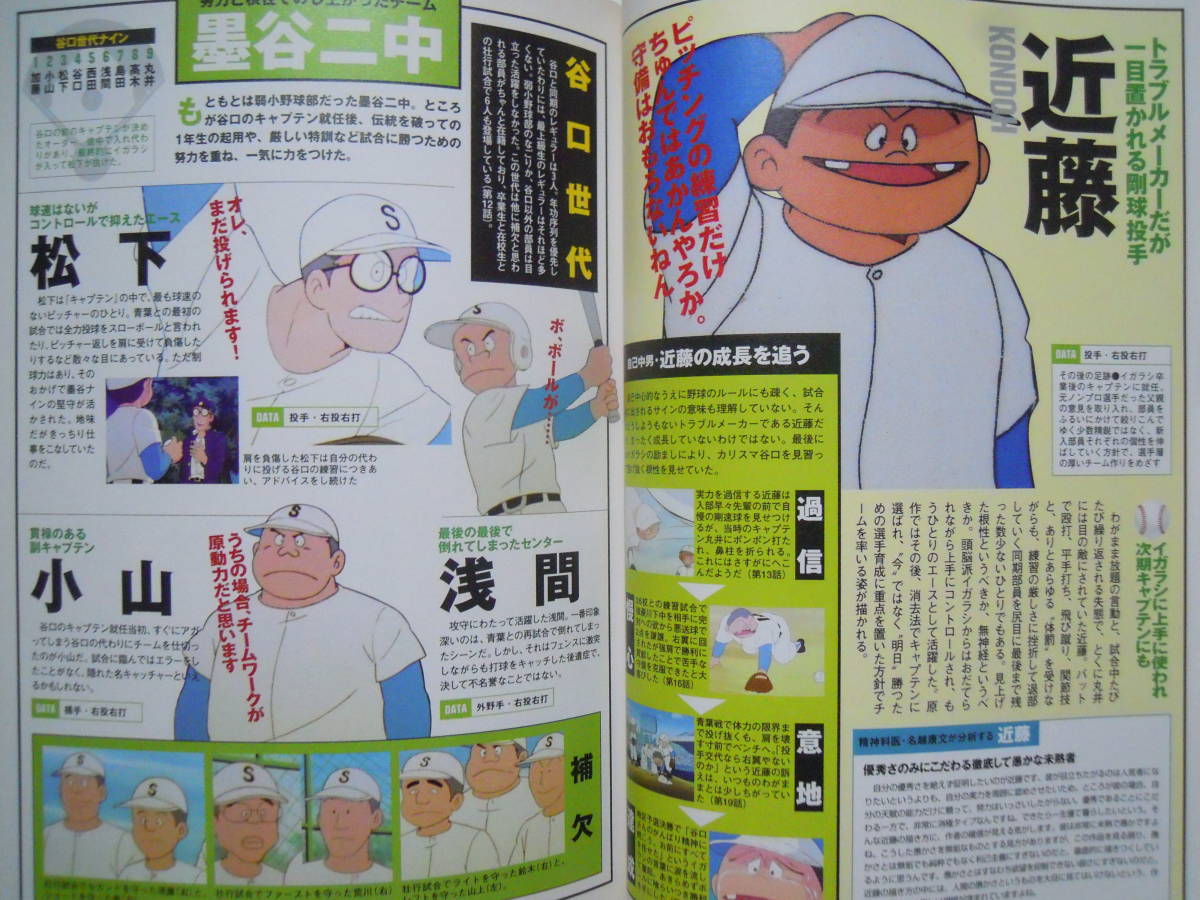 キャプテンperfect Book 別冊宝島2 ちばてつやが語る弟ちばあきお Tvテレビアニメ マンガ 昭和中学野球部漫画 墨谷二中 キャラクター図鑑 作品ガイド 売買されたオークション情報 Yahooの商品情報をアーカイブ公開 オークファン Aucfan Com