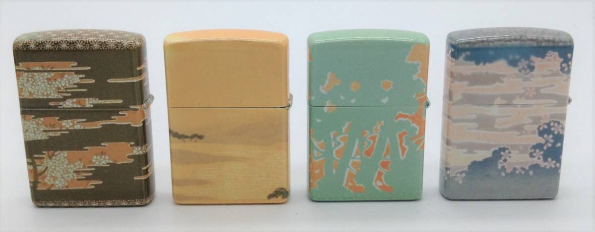 喫煙具【 ZIPPO Old Cigarette Package まとめ4個 】未使用 ジッポ