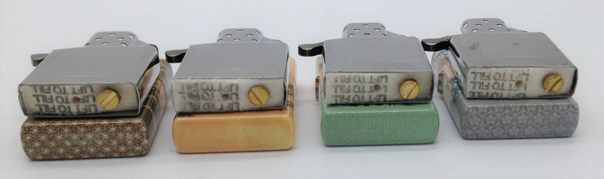 喫煙具【 ZIPPO Old Cigarette Package まとめ4個 】未使用 ジッポ