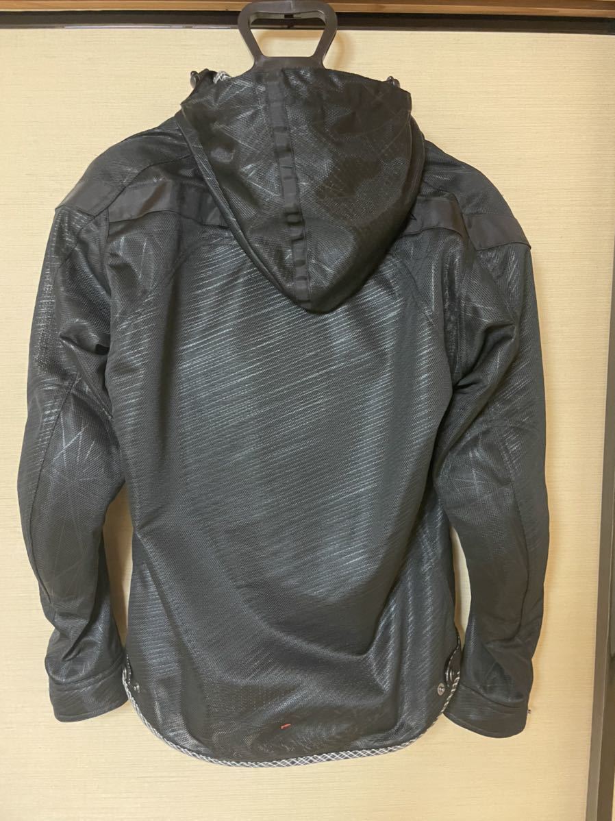 美品】クシタニ フルメッシュパーカージャケット(Lサイズ) ブラック 