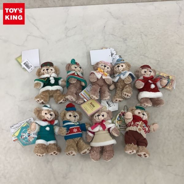 1円～ ディズニー ダッフィー シェリーメイ ぬいぐるみバッジ