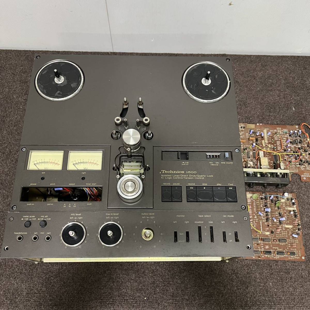 Technics Reel RS-1500U to RS-1500 Tape - オープンリールデッキ 