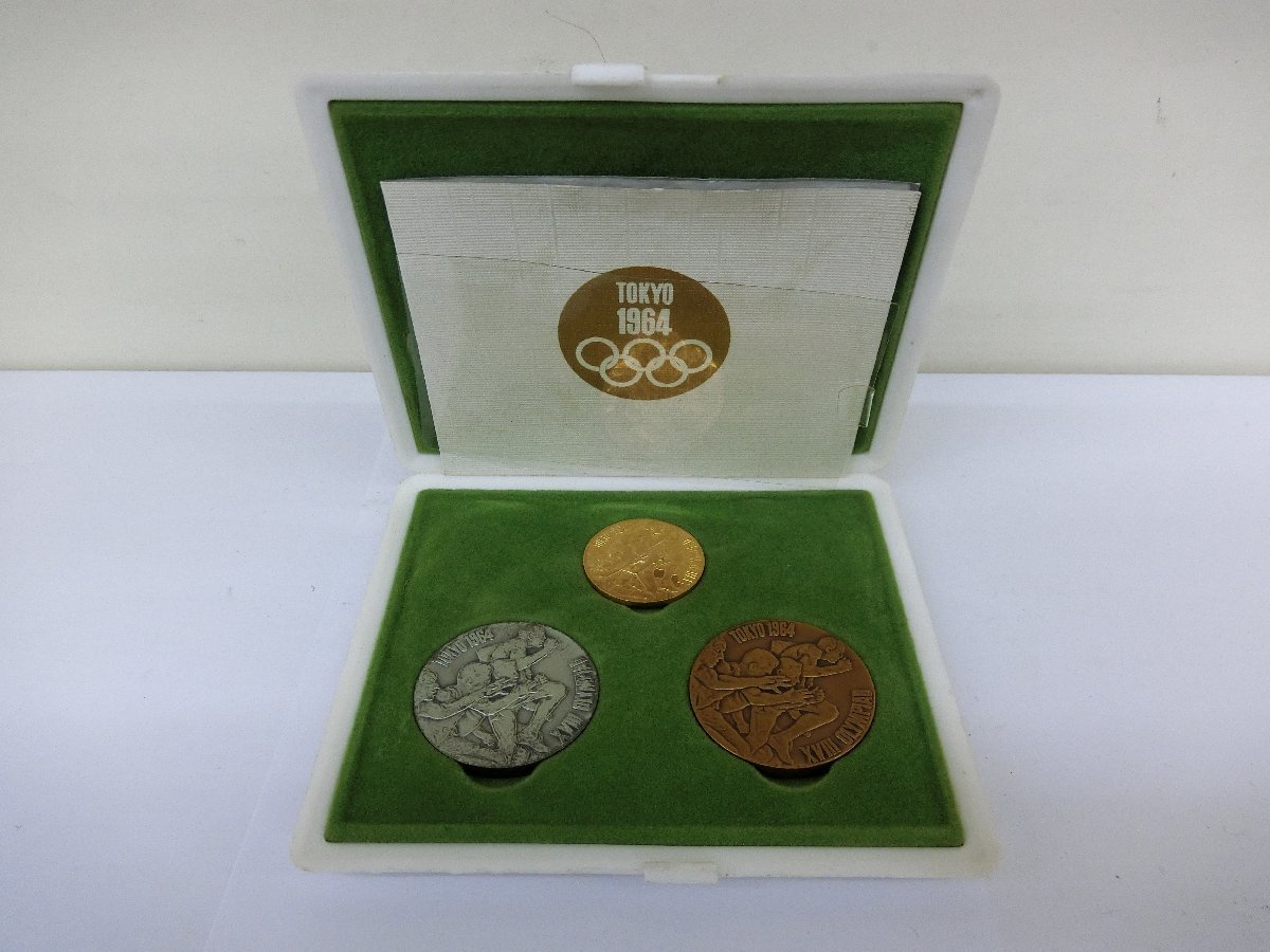 1964年 金銀銅 記念メダル メダルセット 0 東京オリンピック 