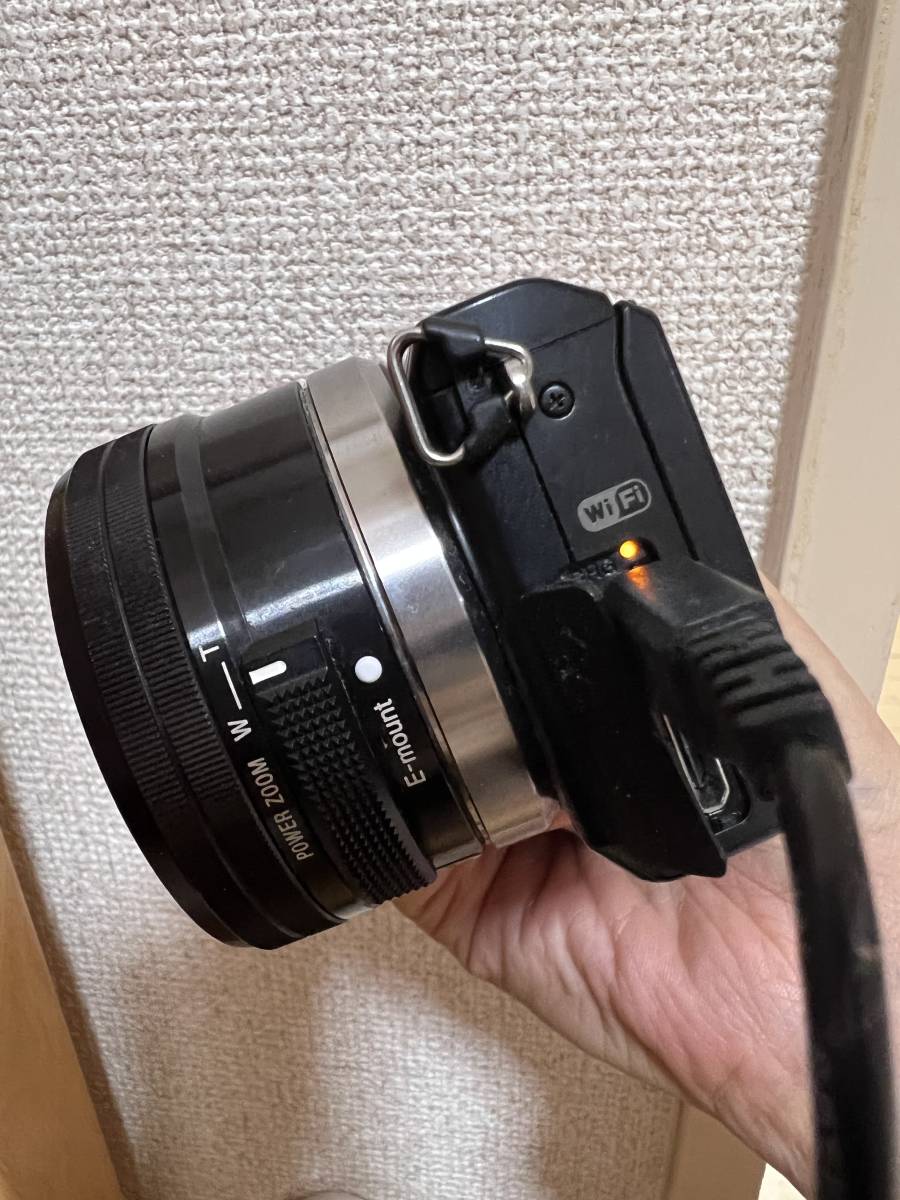 ジャンク品です】SONY NEX-5t レンズ付き ソニーミラーレス一眼 ミラー