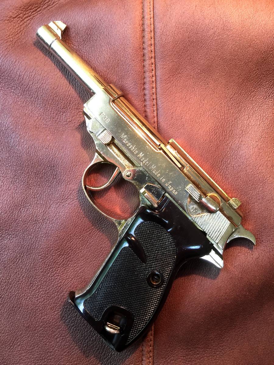  稀少 金属製ワルサーP38 SMG／マルシン／タニオアクション(モデルガン)｜売買されたオークション情報、yahooの商品情報をアーカイブ公開 - オークファン モデルガン