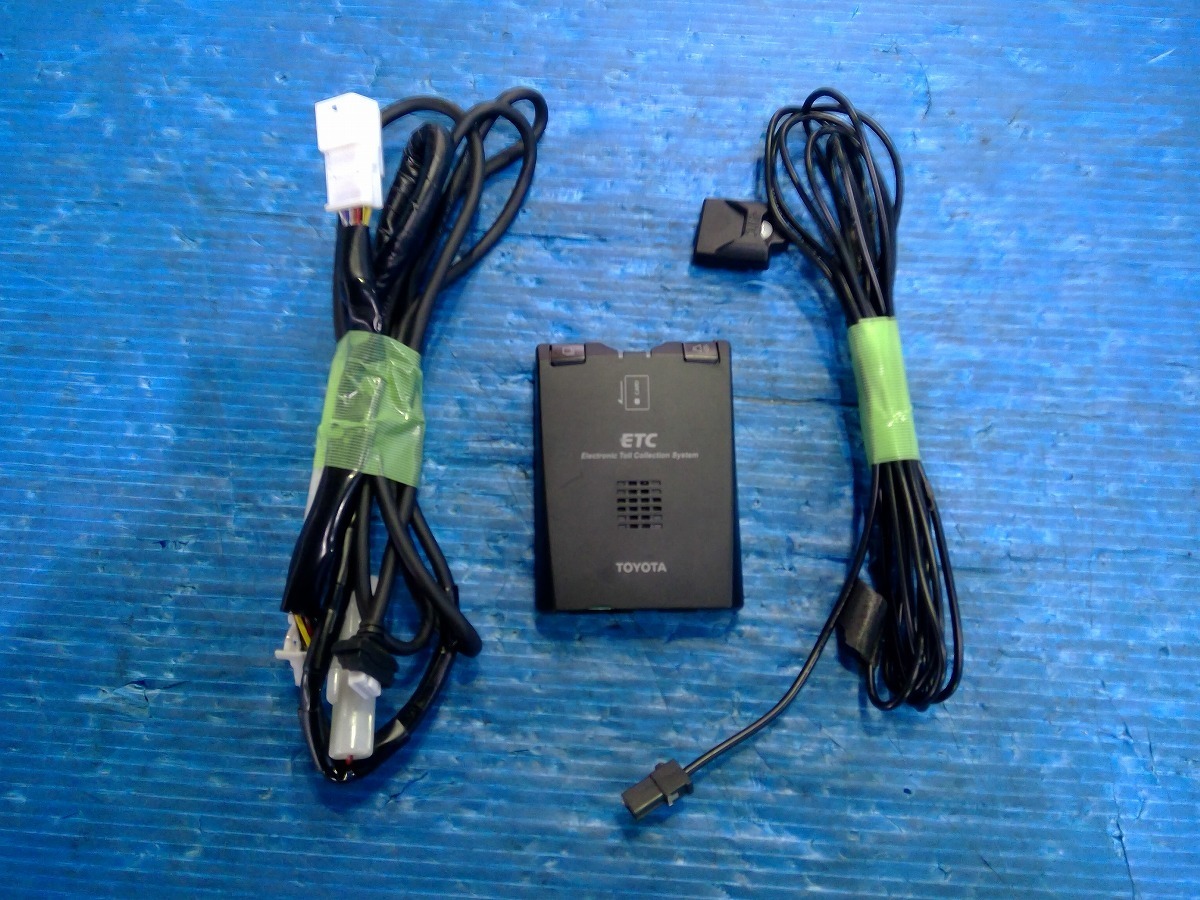 TOYOTA トヨタ純正 ナビ連動 ビルトインETC2.0 中古品 動作確認済