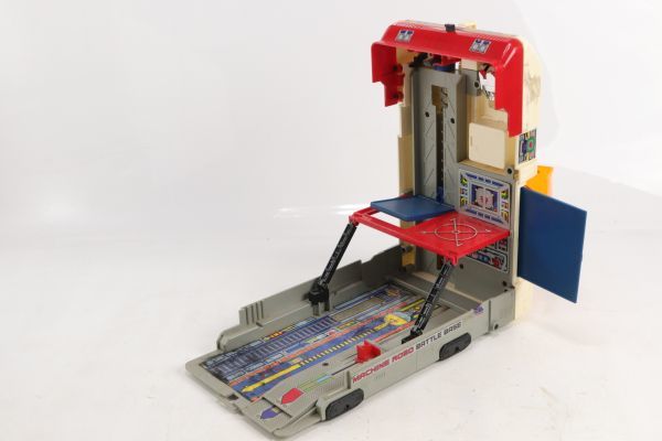 当時物 レトロ まとめ売り BANDAI 1984 マシンロボ バトルベース 変形 