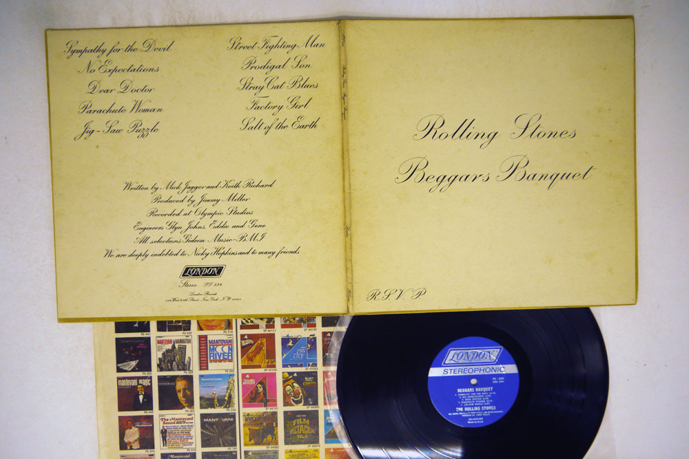 Beggars Rolling Banquet Stones The ⁄ レコード - STONES ROLLING